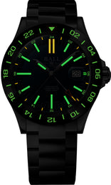 Ball Watch Company Engineer III Outlier Limited Edition Watch with blue dial, steel bracelet, steel case