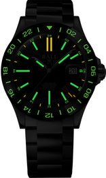 Ball Watch Company Engineer III Outlier Limited Edition Watch with black dial, steel bracelet, steel case