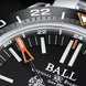 Ball Watch Company Engineer III Outlier Limited Edition Watch with black dial, steel bracelet, steel case