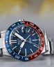 Ball Watch Company Engineer III Outlier Limited Edition Watch with blue dial, steel bracelet, steel case