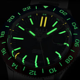 Ball Watch Company Engineer III Outlier Limited Edition Watch with black dial, steel bracelet, steel case