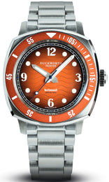 Duckworth Prestex Watch Belmont Dive Orange Bracelet D328-05-ST