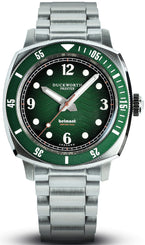 Duckworth Prestex Watch Belmont Dive Green Bracelet D328-04-ST