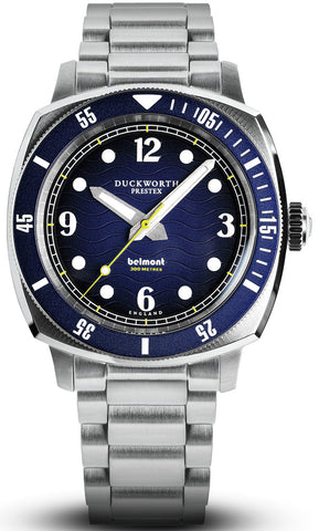 Duckworth Prestex Watch Belmont Dive Blue Bracelet D328-03-ST