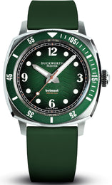 Duckworth Prestex Watch Belmont Dive Green Rubber D328-03-ER