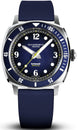 Duckworth Prestex Watch Belmont Dive Blue Rubber D328-03-DR