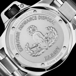 Ball Watch Company Engineer Hydrocarbon EOD Titanium Watch with black dial, titanium strap