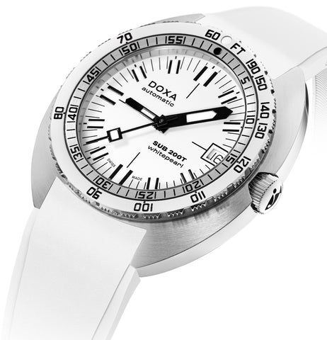 Doxa SUB 200T Whitepearl Iconic Watch