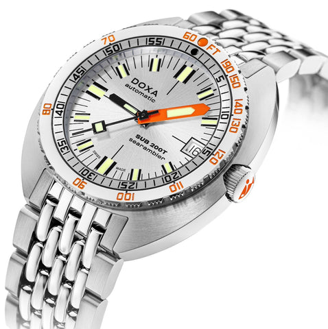 Doxa SUB 200T Searambler Iconic Sunray Bracelet Watch product image
