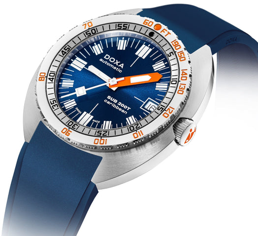 Doxa SUB 200T Caribbean Sunray Watch product image