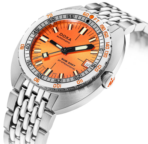 Doxa SUB 200T Professional Sunray Bracelet Watch