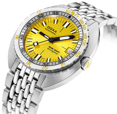 Doxa SUB 200T Divingstar Sunray Bracelet Watch product image