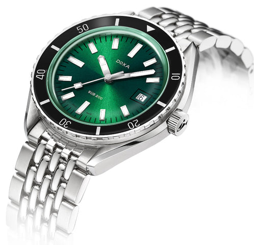 Doxa SUB 200 Sea Emerald Bracelet Watch product image