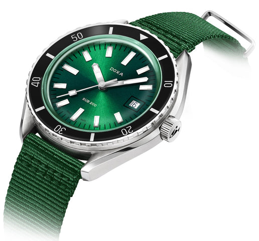 Doxa SUB 200 Sea Emerald Nato Watch product image
