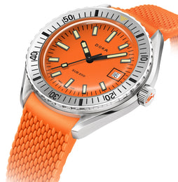Doxa Sub 200 Professional Orange Rubber Watch