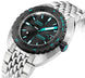 Doxa SUB 300 Beta Ceramic Steel Aquamarine Bracelet Watch