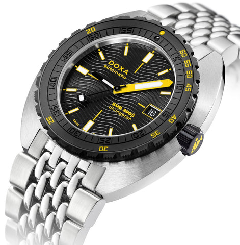 Doxa SUB 300 Beta Ceramic Steel Divingstar Bracelet Watch