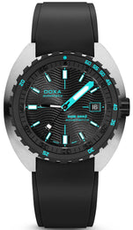 Doxa Watch SUB 300 Beta Ceramic Steel Aqamarine Rubber Black 830.10.241.20