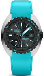 Doxa Watch SUB 300 Beta Ceramic Steel Aqamarine Rubber Turquoise 830.10.241.25