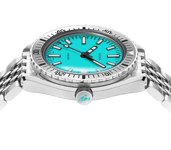 Doxa Sub 200 Aquamarine Stainless Steel Bracelet Watch