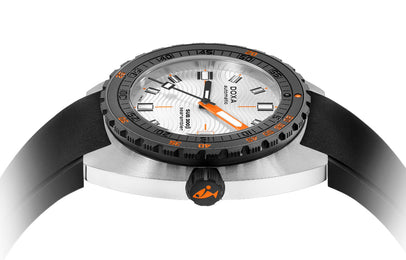 Doxa SUB 300 Beta Ceramic Steel Searambler Rubber Black Watch