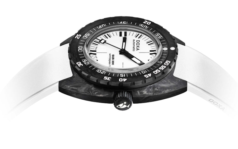 Doxa SUB 300 Whitepearl Carbon Watch product image