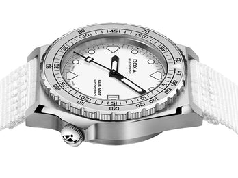 Doxa SUB 600T Whitepearl Nato Watch