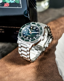 Duckworth Prestex Belmont Dive Green Bracelet Watch