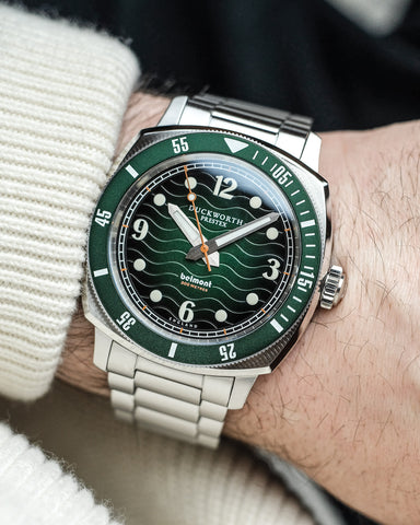 Duckworth Prestex Belmont Dive Green Bracelet Watch