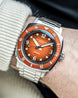 Duckworth Prestex Belmont Dive Orange Bracelet Watch