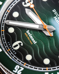 Duckworth Prestex Watch Belmont Dive Green Bracelet