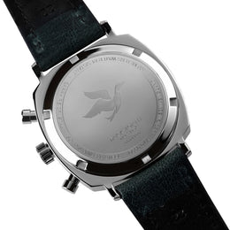 Duckworth Prestex Watch Chronograph 42 Blue Sunburst Mesh Bracelet