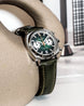 Duckworth Prestex 42 Green Sunburst Olive Green Leather Watch