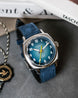 Duckworth Prestex Verimatic Blue Fume Blue Suede Watch