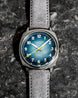 Duckworth Prestex Verimatic Blue Fume Grey Suede Watch