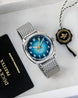 Duckworth Prestex Verimatic Blue Fume Mesh Bracelet Watch