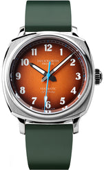 Duckworth Prestex Watch Verimatic Orange Fume Green Rubber Limited Edition D891-05-ER