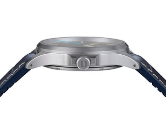 Damasko Watch DK 20 Leather Rubber Blue Max Sport