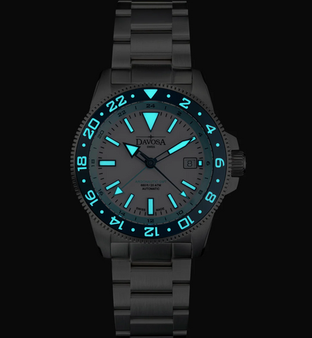 Davosa Argonautic World Traveller Watch product detail view