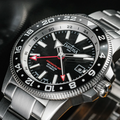Davosa Argonautic World Traveller Watch product detail view