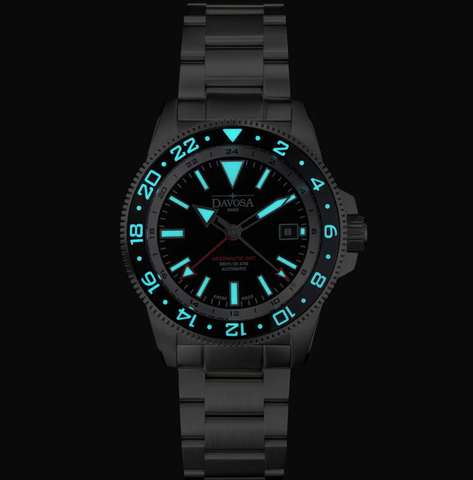 Davosa Argonautic World Traveller Watch product detail view