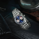 Davosa Newton Pilot Rally Blue Bracelet Limited Edition Watch product detail view