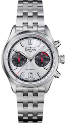 Davosa Watch Newton Pilot Rally Chronograph Silver Bracelet Limited Edition 161.536.10