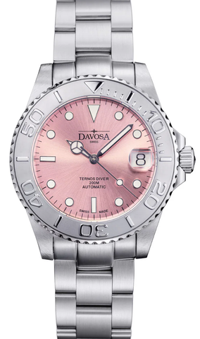 Davosa Watch Ternos Medium California Automatic Pink Ladies 16619960