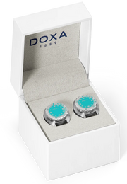 Doxa Cufflinks SUB Aquamarine Turqouise