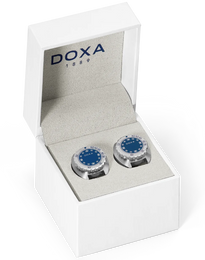 Doxa Cufflinks SUB Caribbean Blue product image