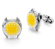 Doxa Cufflinks SUB Divingstar Yellow CUF.10.361