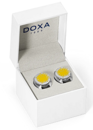 Doxa Cufflinks SUB Divingstar Yellow