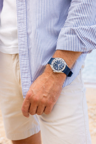 Doxa Sub 200 Caribbean Blue Rubber Watch product image