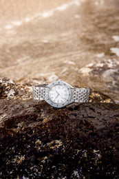 Doxa Sub 200 Whitepearl Stainless Steel Bracelet Watch